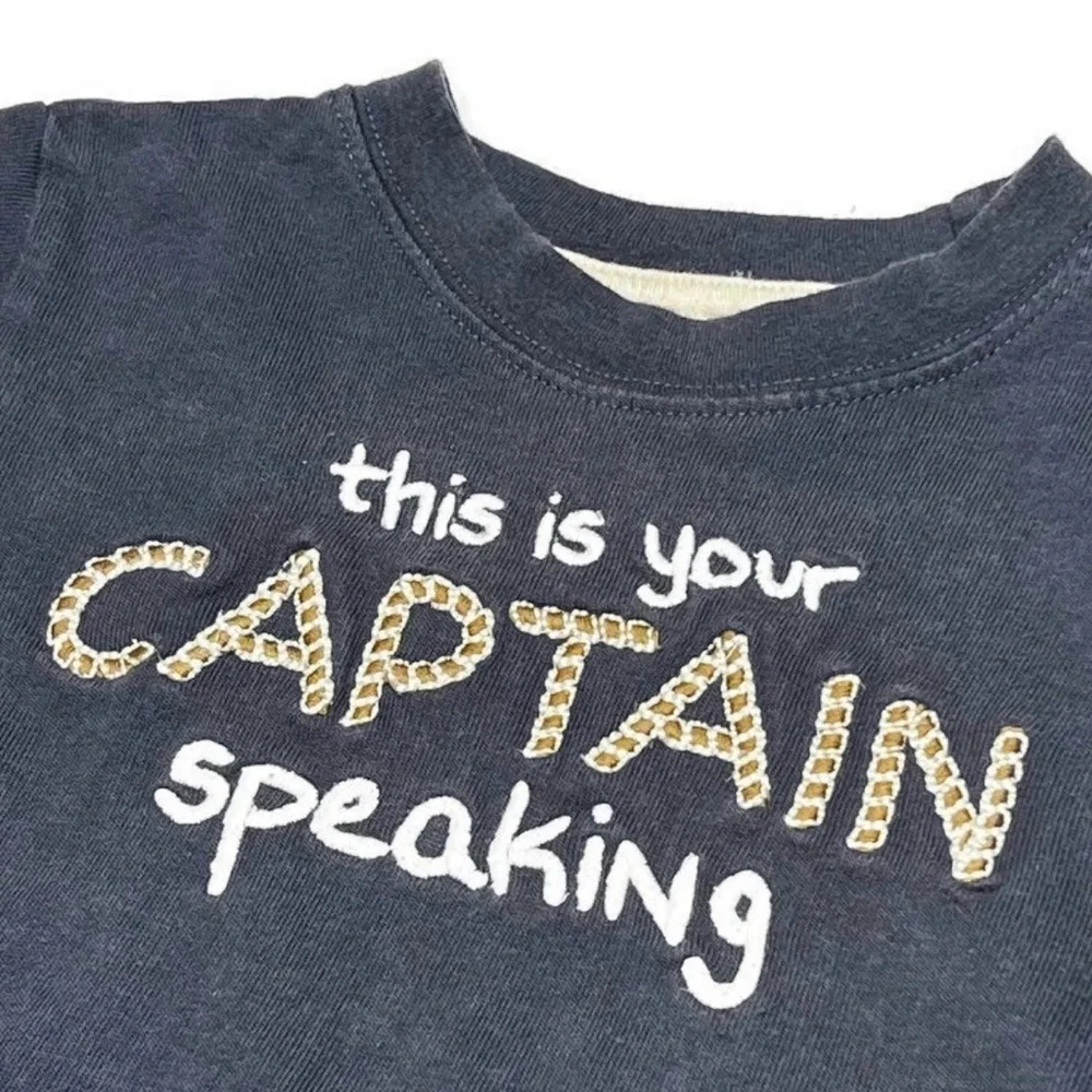 Vintage Gymboree This‎ Is Your Captain Speaking Tee